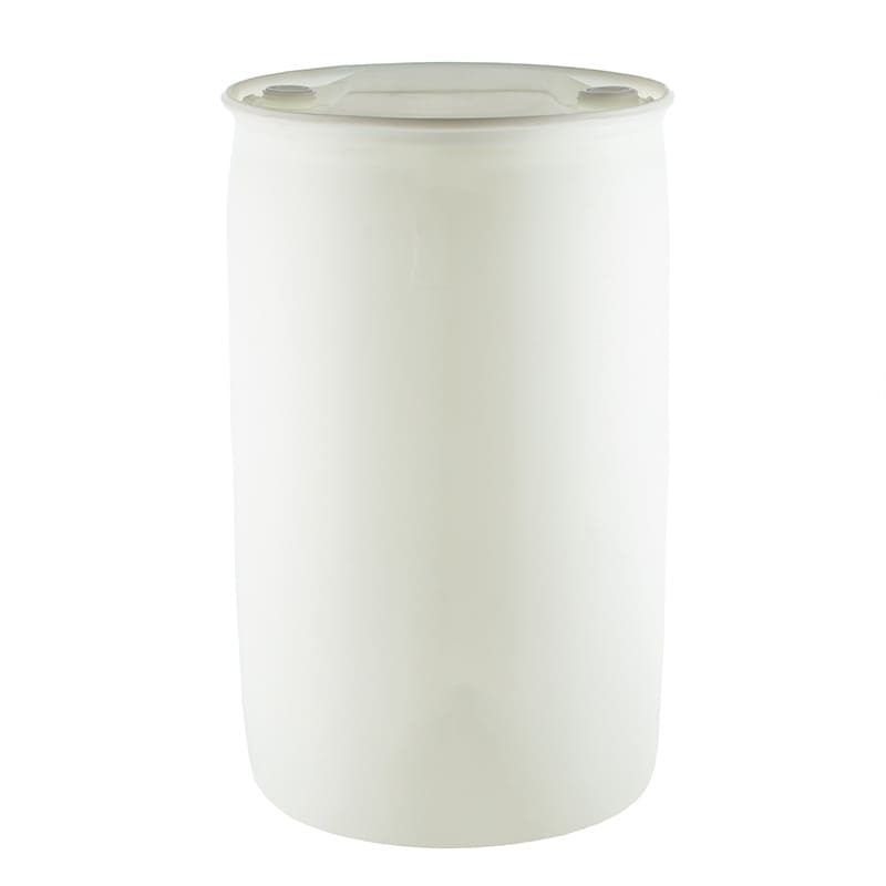 Reconditioned HDPE Tight Head 220 Litre Drum (White)