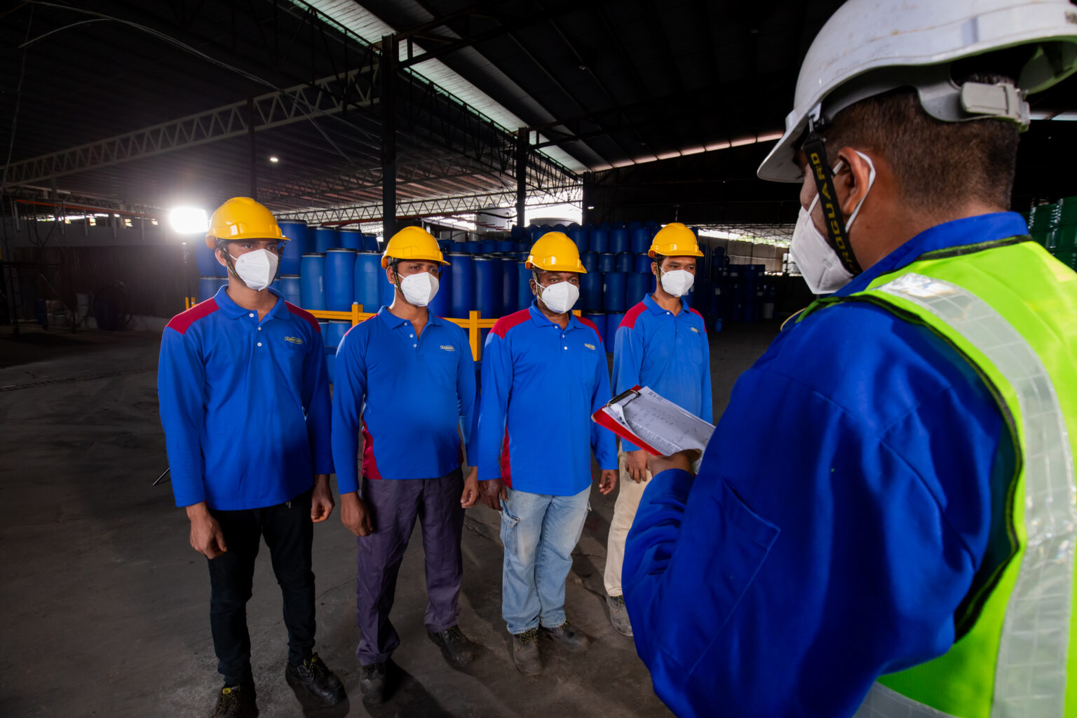 Ranama team in an industrial operating environment